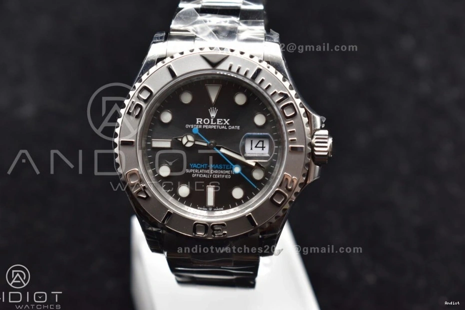 1:1 Edition Gray SS on Dial VSF 904L Steel VS3235 Yacht-Master 126622 Bracelet Best 1206